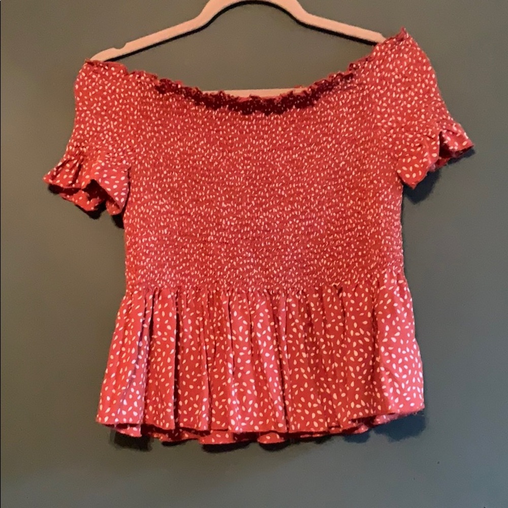 Off the shoulder top